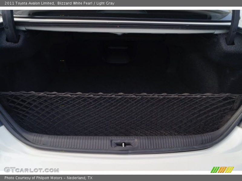 Blizzard White Pearl / Light Gray 2011 Toyota Avalon Limited