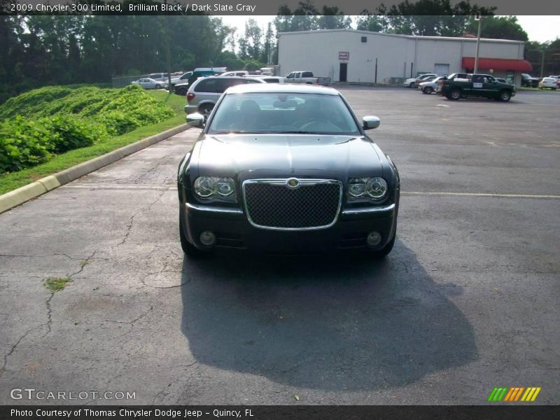 Brilliant Black / Dark Slate Gray 2009 Chrysler 300 Limited