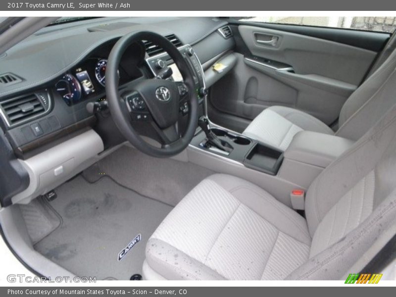 Super White / Ash 2017 Toyota Camry LE