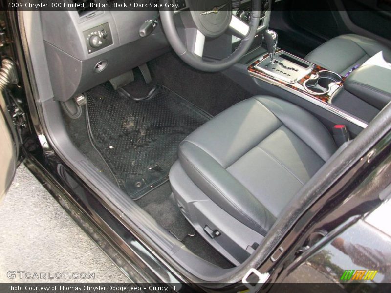 Brilliant Black / Dark Slate Gray 2009 Chrysler 300 Limited