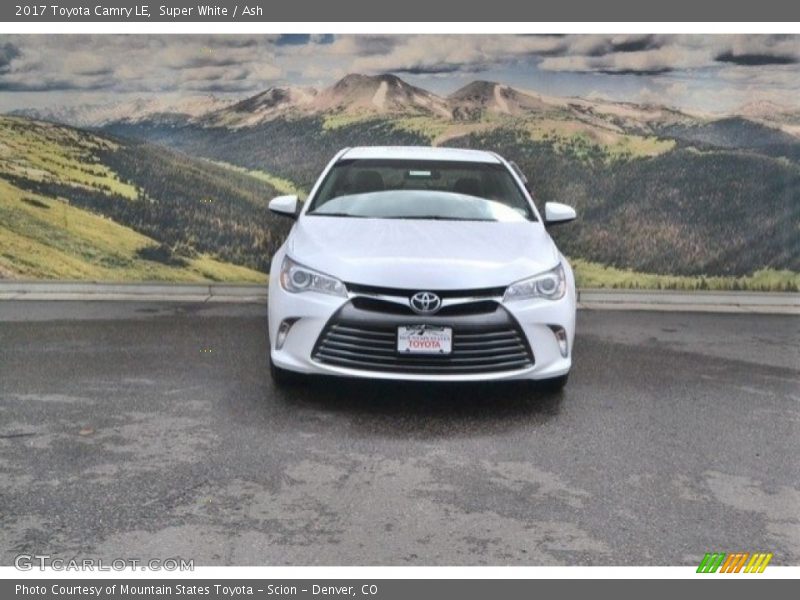 Super White / Ash 2017 Toyota Camry LE