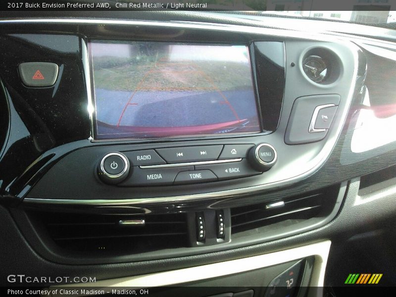 Chili Red Metallic / Light Neutral 2017 Buick Envision Preferred AWD
