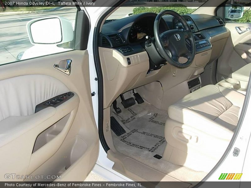 Taffeta White / Ivory 2007 Honda Odyssey EX-L