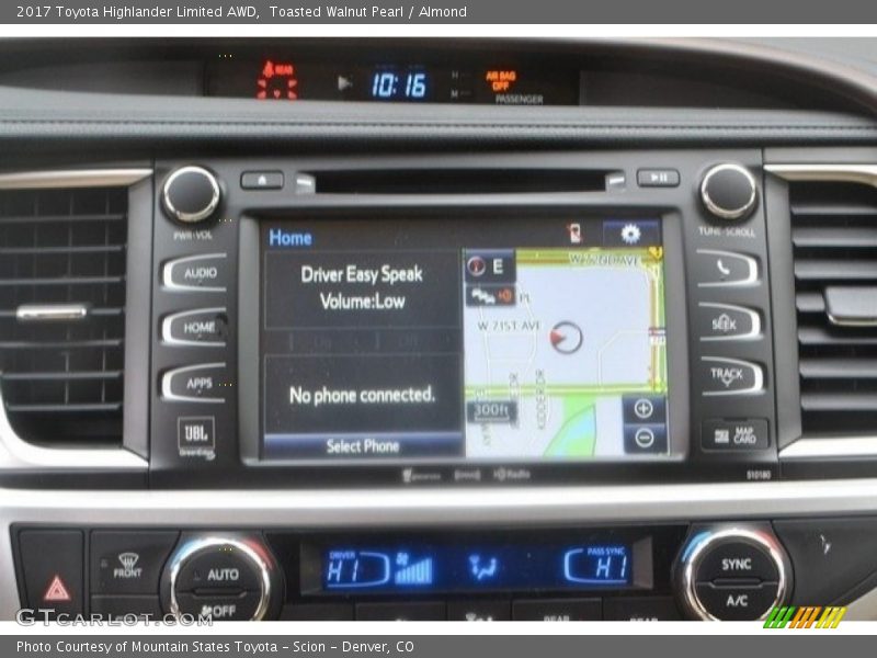 Toasted Walnut Pearl / Almond 2017 Toyota Highlander Limited AWD