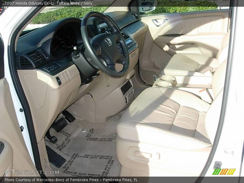 Taffeta White / Ivory 2007 Honda Odyssey EX-L