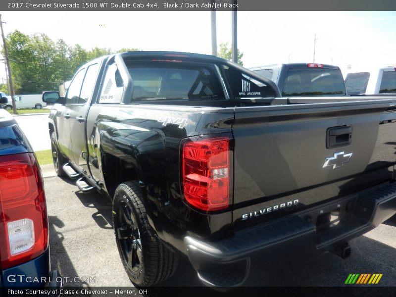 Black / Dark Ash/Jet Black 2017 Chevrolet Silverado 1500 WT Double Cab 4x4