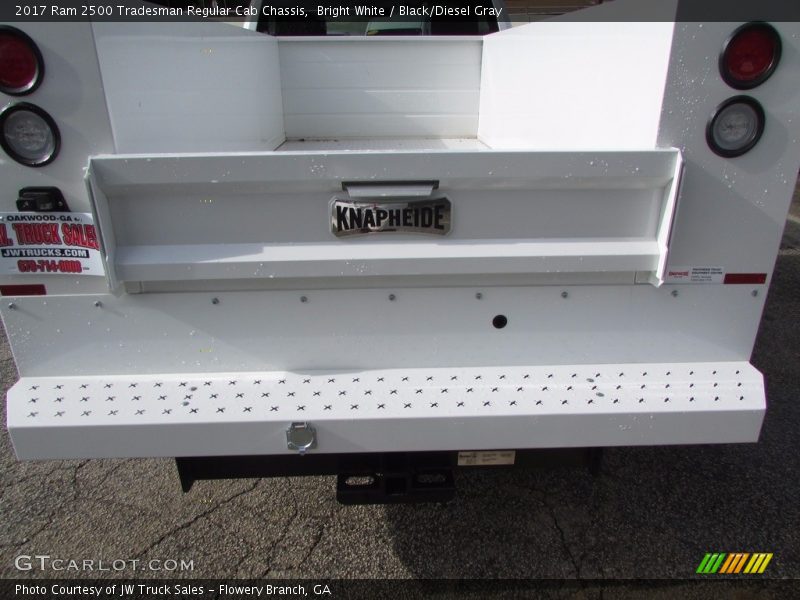 Bright White / Black/Diesel Gray 2017 Ram 2500 Tradesman Regular Cab Chassis