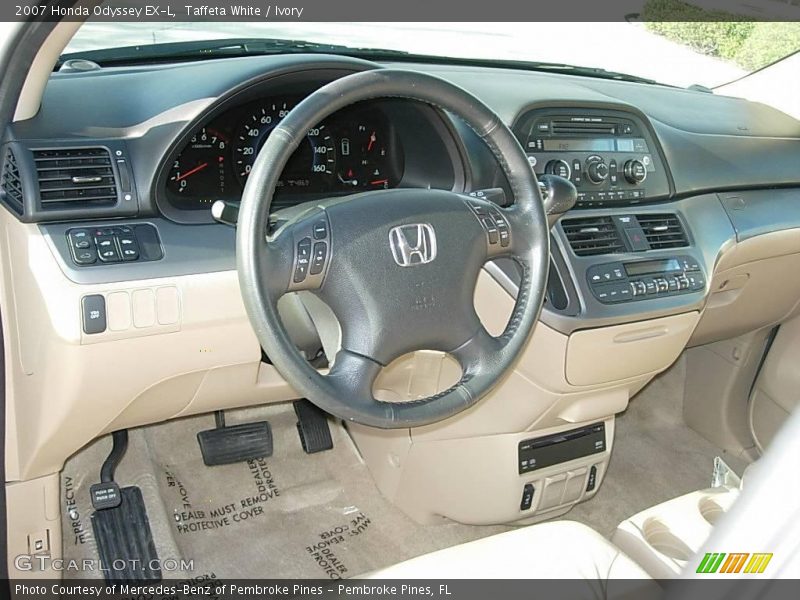 Taffeta White / Ivory 2007 Honda Odyssey EX-L