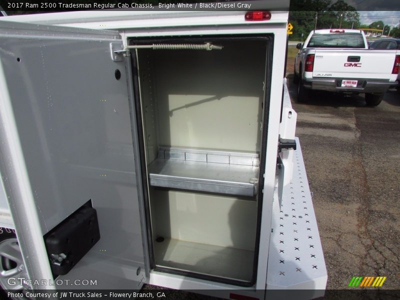 Bright White / Black/Diesel Gray 2017 Ram 2500 Tradesman Regular Cab Chassis