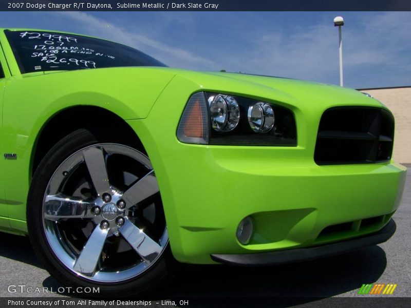 Sublime Metallic / Dark Slate Gray 2007 Dodge Charger R/T Daytona