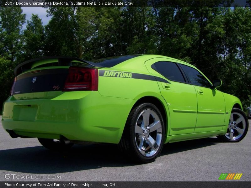 Sublime Metallic / Dark Slate Gray 2007 Dodge Charger R/T Daytona