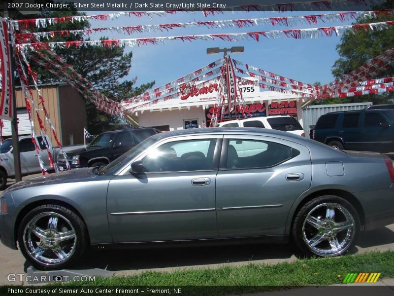 Silver Steel Metallic / Dark Slate Gray/Light Slate Gray 2007 Dodge Charger