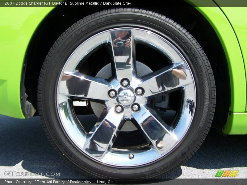 Sublime Metallic / Dark Slate Gray 2007 Dodge Charger R/T Daytona