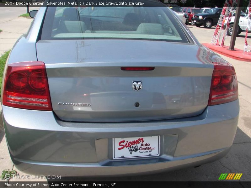 Silver Steel Metallic / Dark Slate Gray/Light Slate Gray 2007 Dodge Charger