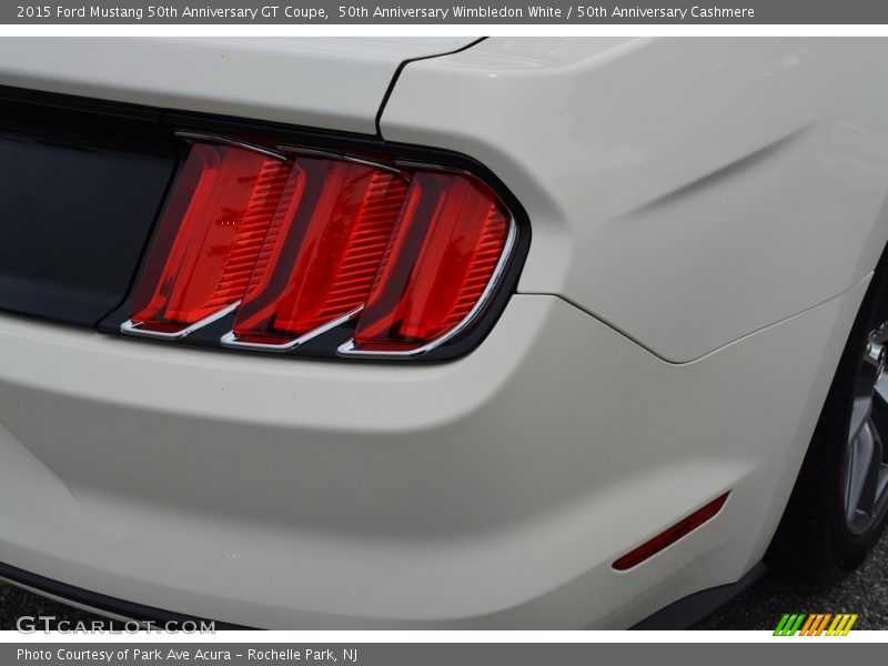 50th Anniversary Wimbledon White / 50th Anniversary Cashmere 2015 Ford Mustang 50th Anniversary GT Coupe