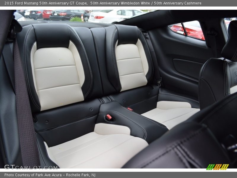 50th Anniversary Wimbledon White / 50th Anniversary Cashmere 2015 Ford Mustang 50th Anniversary GT Coupe