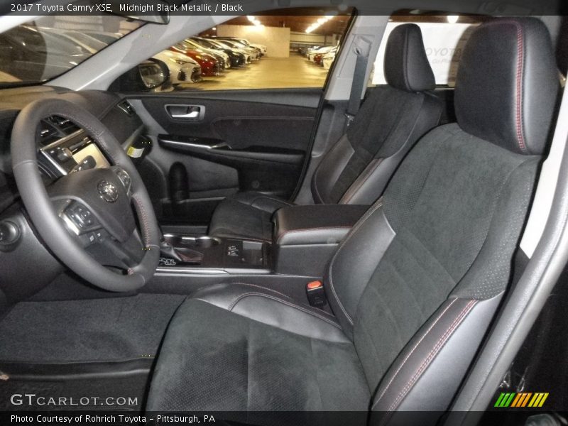 Midnight Black Metallic / Black 2017 Toyota Camry XSE