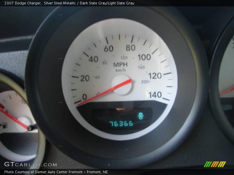Silver Steel Metallic / Dark Slate Gray/Light Slate Gray 2007 Dodge Charger