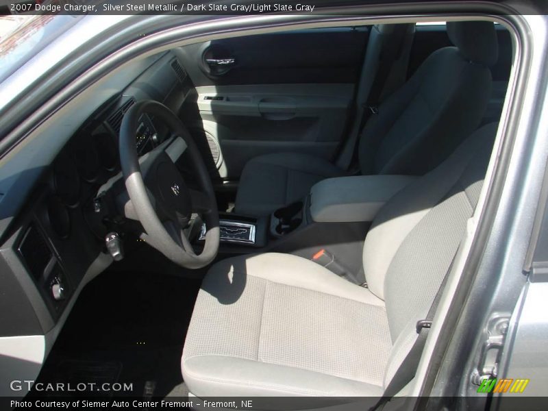 Silver Steel Metallic / Dark Slate Gray/Light Slate Gray 2007 Dodge Charger