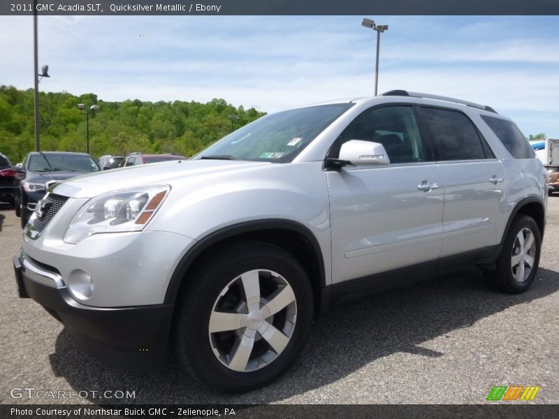 Quicksilver Metallic / Ebony 2011 GMC Acadia SLT