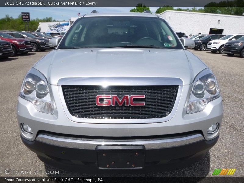 Quicksilver Metallic / Ebony 2011 GMC Acadia SLT