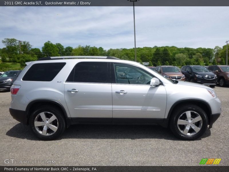 Quicksilver Metallic / Ebony 2011 GMC Acadia SLT