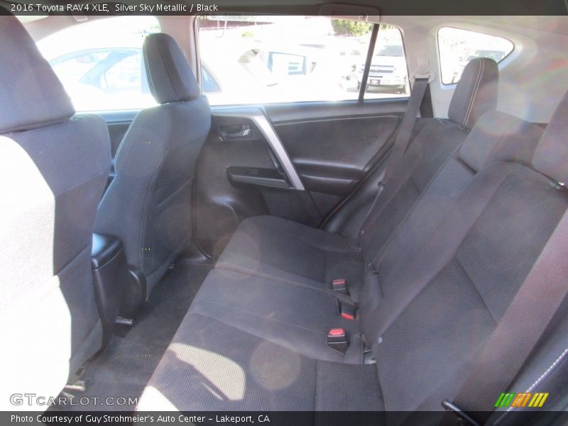 Silver Sky Metallic / Black 2016 Toyota RAV4 XLE