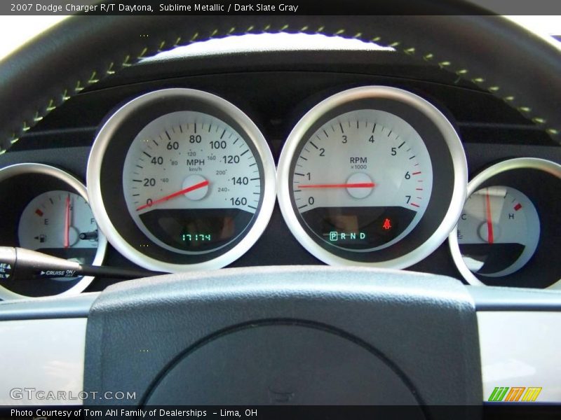 Sublime Metallic / Dark Slate Gray 2007 Dodge Charger R/T Daytona
