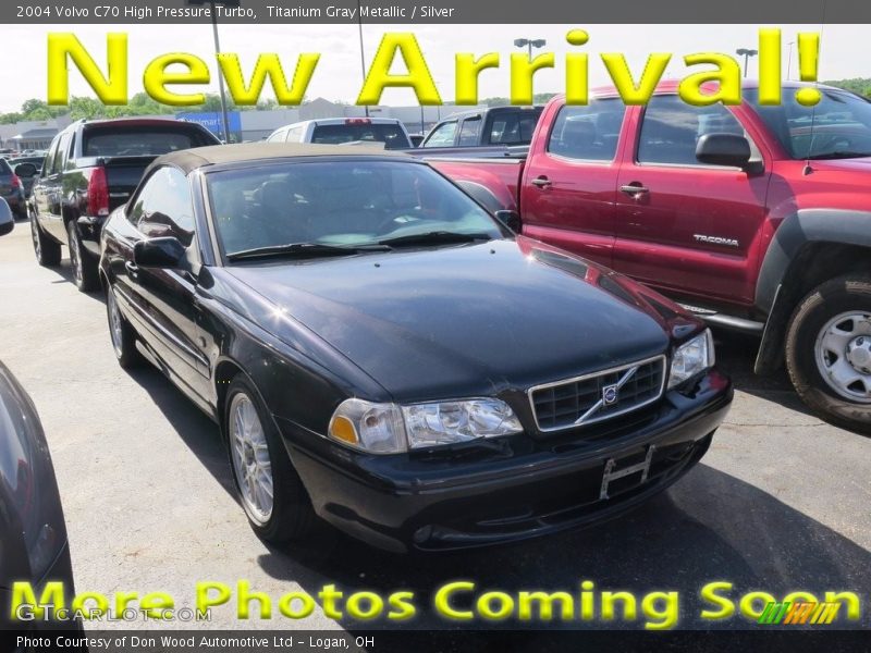 Titanium Gray Metallic / Silver 2004 Volvo C70 High Pressure Turbo