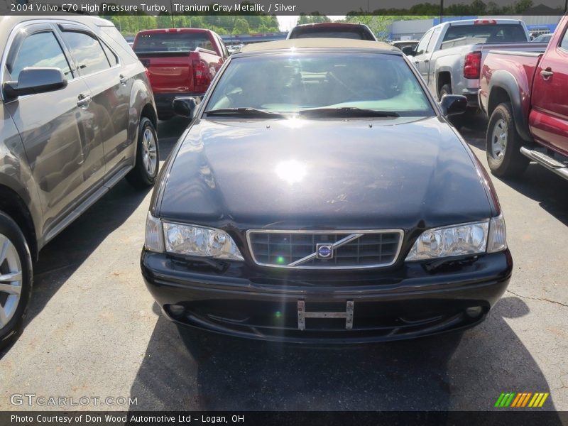 Titanium Gray Metallic / Silver 2004 Volvo C70 High Pressure Turbo
