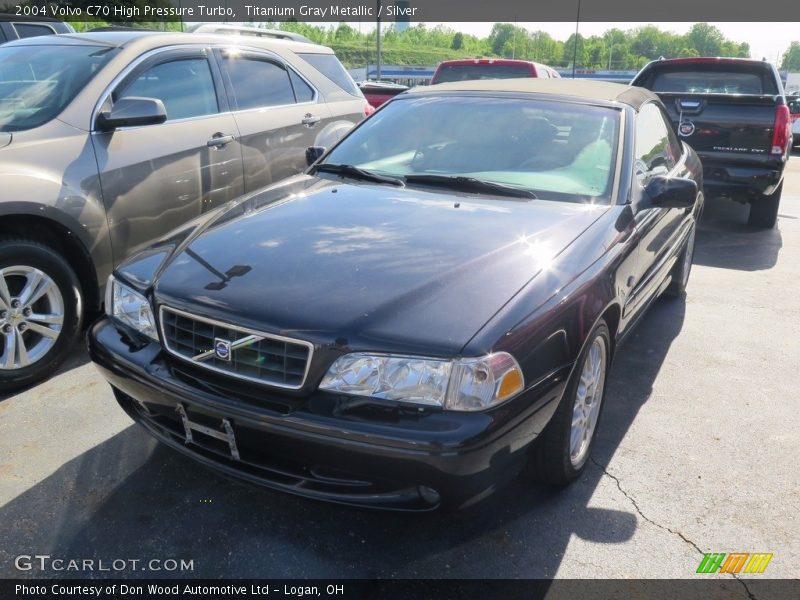 Titanium Gray Metallic / Silver 2004 Volvo C70 High Pressure Turbo