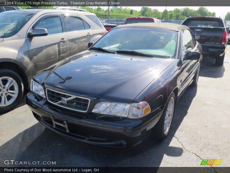 Titanium Gray Metallic / Silver 2004 Volvo C70 High Pressure Turbo