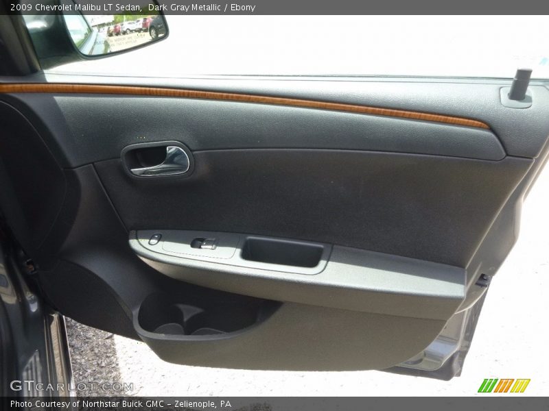 Dark Gray Metallic / Ebony 2009 Chevrolet Malibu LT Sedan