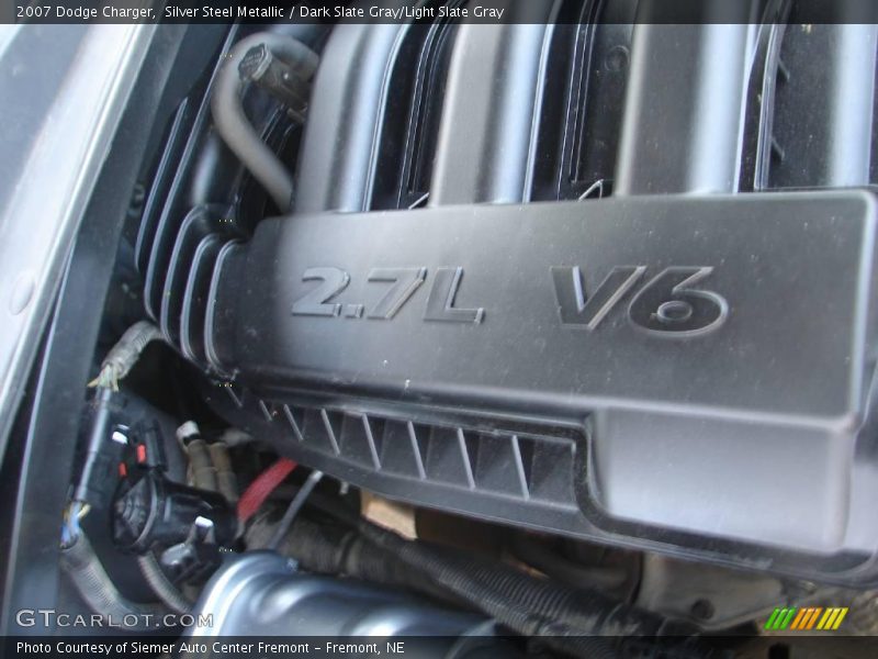 Silver Steel Metallic / Dark Slate Gray/Light Slate Gray 2007 Dodge Charger