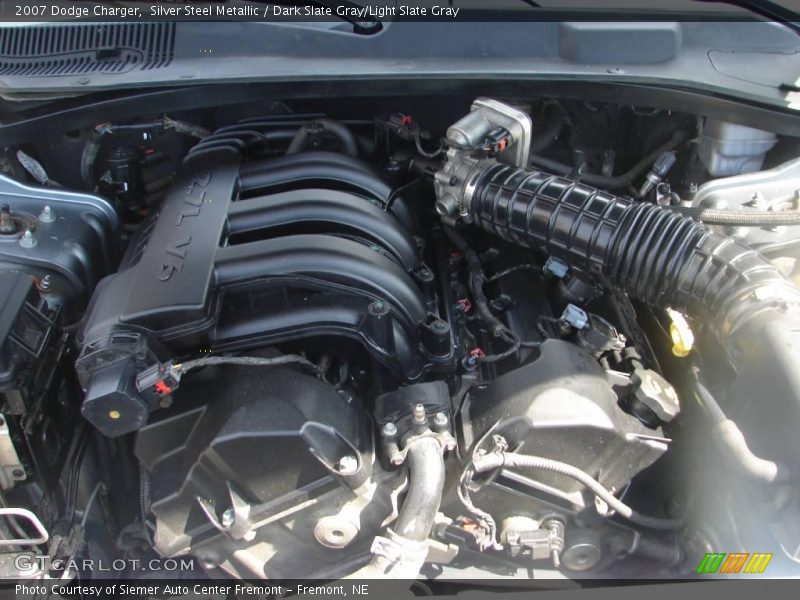 Silver Steel Metallic / Dark Slate Gray/Light Slate Gray 2007 Dodge Charger