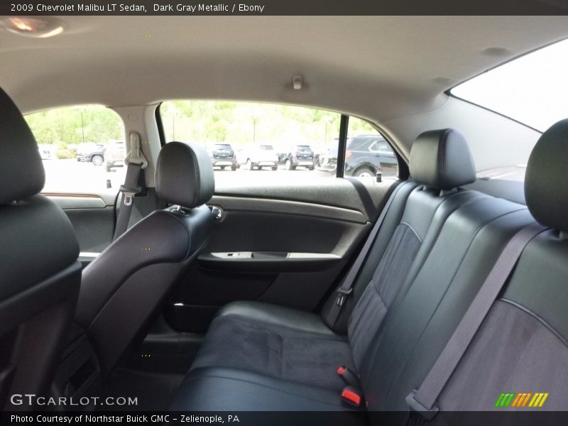 Dark Gray Metallic / Ebony 2009 Chevrolet Malibu LT Sedan