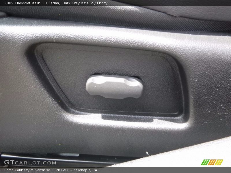 Dark Gray Metallic / Ebony 2009 Chevrolet Malibu LT Sedan