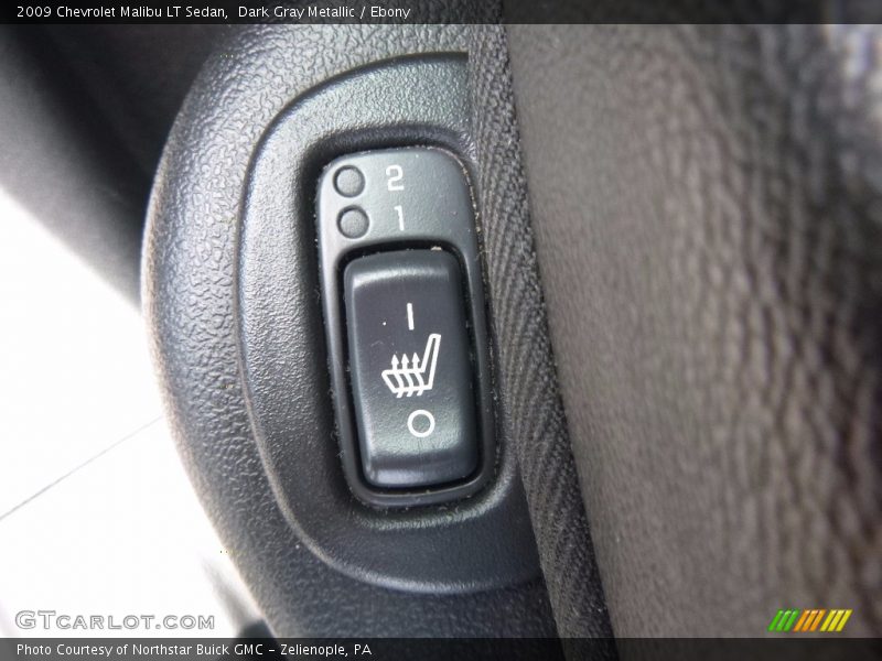 Dark Gray Metallic / Ebony 2009 Chevrolet Malibu LT Sedan