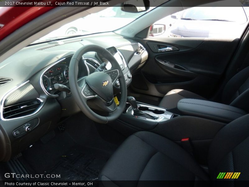 Cajun Red Tintcoat / Jet Black 2017 Chevrolet Malibu LT
