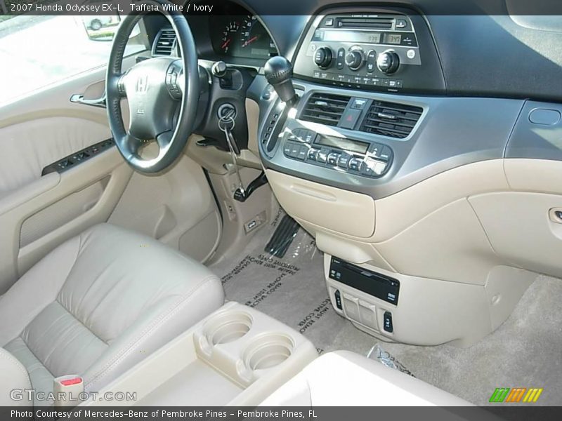 Taffeta White / Ivory 2007 Honda Odyssey EX-L