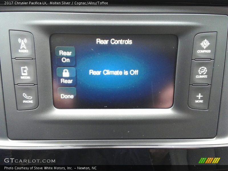 Molten Silver / Cognac/Alloy/Toffee 2017 Chrysler Pacifica LX