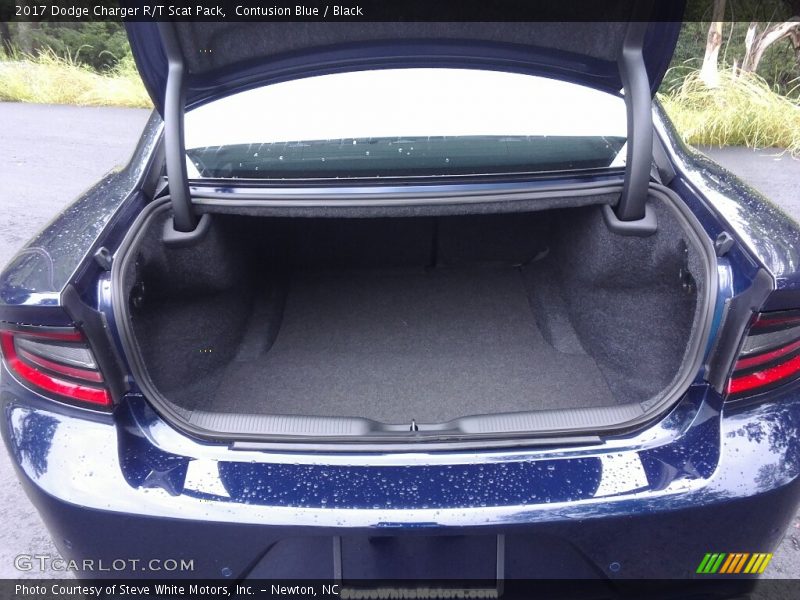 Contusion Blue / Black 2017 Dodge Charger R/T Scat Pack