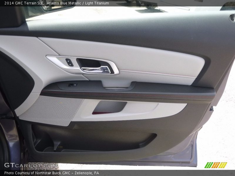 Atlantis Blue Metallic / Light Titanium 2014 GMC Terrain SLE