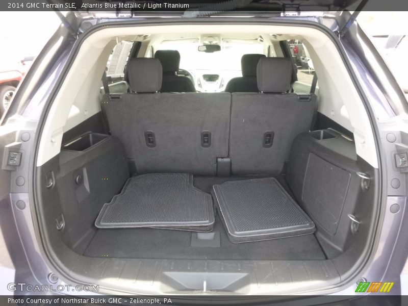 Atlantis Blue Metallic / Light Titanium 2014 GMC Terrain SLE