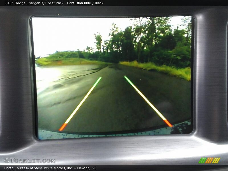 Contusion Blue / Black 2017 Dodge Charger R/T Scat Pack