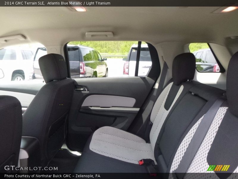 Atlantis Blue Metallic / Light Titanium 2014 GMC Terrain SLE