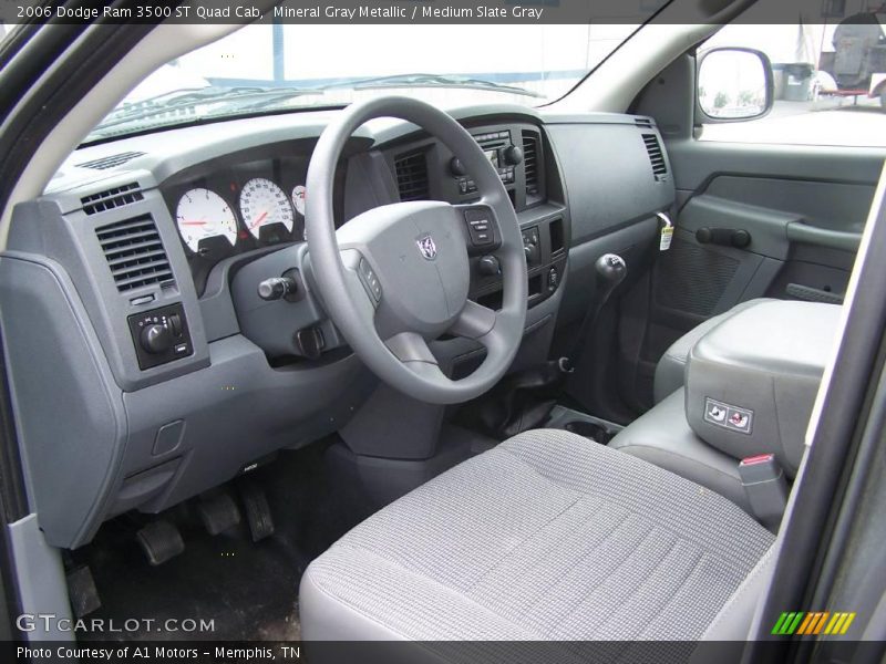 Mineral Gray Metallic / Medium Slate Gray 2006 Dodge Ram 3500 ST Quad Cab