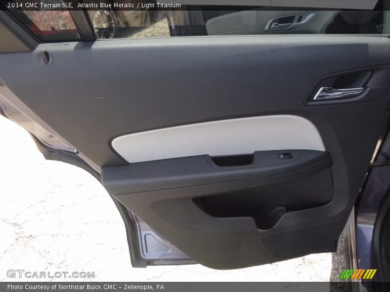 Atlantis Blue Metallic / Light Titanium 2014 GMC Terrain SLE