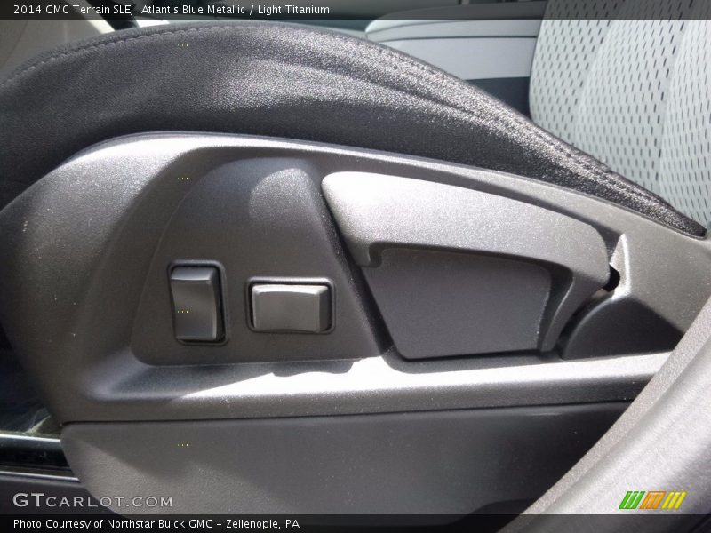 Atlantis Blue Metallic / Light Titanium 2014 GMC Terrain SLE