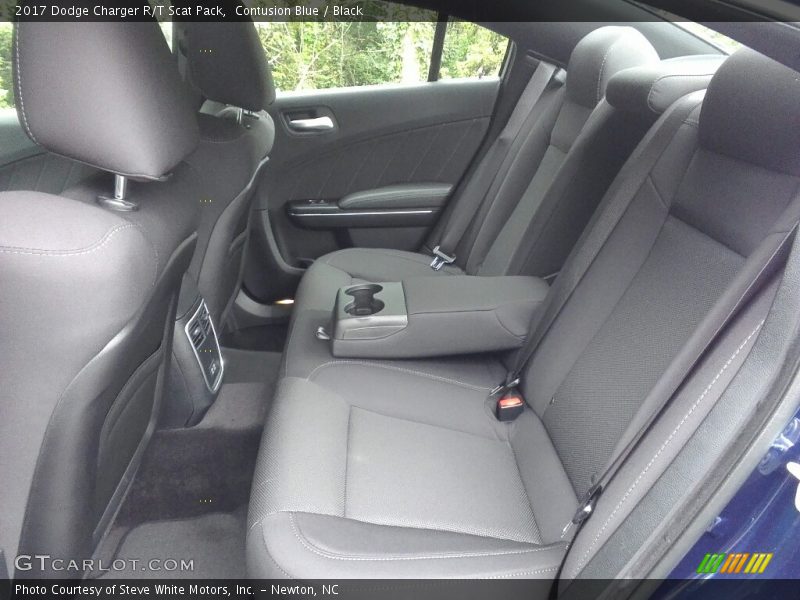 Contusion Blue / Black 2017 Dodge Charger R/T Scat Pack